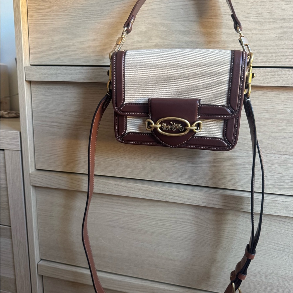 Coach hero cross body bag